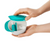 OXO Food Masher Teal Feeding