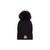 Moncler Knitted Hat with Pom-Pom Navy Small Hats / Mittens