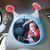 Convex mirror allowing you to safely check on your rear seated child from various wide angles while driving