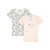 Petit Bateau Set of 2 Girl's T-shirt Pink Tops