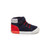 With snappy color combos and cupsole, this high-top sneaker enables thrill seekers to go the distance.