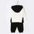 It is Moncler Molleton Stretch Knitwear Clothing Ensemble logo two-piece tracksuit