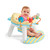 The dual-option design lets parents rotate between the handy multipurpose tray (great for snacks!) and three engaging toys depending on baby’s needs.