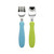 EDISONMAMA NEW FORK&SPOON KID KIWI/SKY 210000015939
