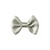 Milledeux Satin Small Bowtique Bow Light Silver 210000005245