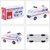 Takara Tomy Tomica NO.18 Nissan NV350 Caravan Ambulance 1/56 Diecast Metal Car Vehicle Model Kids Toys Collection Gift