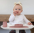The Tiny Bowl is designed to fit on the tiniest of highchair trays, including the Stokke Tripp Trapp and Boon Flair trays.