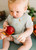Loulou Lollipop Silicone Bib - A molded, catch-all pouch and easy, wipe-down surface makes for quick cleaning