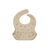 Loulou Lollipop Silicone Bib - A molded, catch-all pouch and easy, wipe-down surface makes for quick cleaning