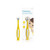 Fridababy SmileFrida Triple Angle Toothhugger Yellow 210000018387