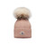 Moncler Beanie Hat W PomPom Powder Pink 21FW Moncler-Beanie-Hat-W-PomPom-Powder-Pink-21FW