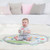 Skip Hop's adorable Activity Gym features soft linen and patterned arches and includes a matching supportive Tummy Time pillow.