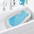 Bathing baby is easy with our convenient bather.