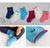 Camp pattern baby crew socks 3 pairs.