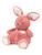 Gund 12.5''Oh So Snuggly Bunny BL - A super-soft plush friend and a quilted security blanket, all in one plush toy that comforts and supports tactile play