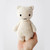 Cuddle + Kind Baby Kitten - The hand-knit baby animals are the perfect way to start or grow your cuddle+kind collection. Every heirloom-quality baby animal is lovingly handcrafted from natural Peruvian cotton yarn, with carefully considered details.