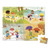 Janod  Puzzle 36 Pieces: Seasons - This cardboard puzzle has 36 pieces and is ideal for teaching children about the 4 seasons and their particularities.