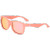 Babiators Navigator Polarized Sunglasses Papaya - Elevate your mini’s everyday style with a pair of Polarized Navigators! Featuring vibrant colors and fun, peach mirrored lenses, these polarized navigators put a fresh new spin on our classically cool wayfarer frames.