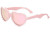 Babiators Original Sunglasses Ballerina Pink -  Ultra-stylish and safe for endless fun in the sun, our Mirrored Heart-Shaped sunnies are perfect for spreading the love all year long.
