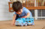 Green Toys Car Carrier - The double-decker Green Toys™ Car Carrier features two working ramps and space for three Mini Cars.