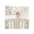 Ggumbi Lucky Star Clean Bumper Bed Baby Room Set Coco Gray Style Large - 	Make your baby's space with Licoco clean roll mat plus and Ggumbi's Baby Room, Easy assembly and convenient storage