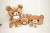 San-X Plush Doll Rilakkuma Chairokoguma (Brown Small Bear) Size L - A new character from SAN-X, and the name is Chairoikoguma, it live in the Honey Forest, compared to Rilakkuma, it truly a Bear with no zipper.