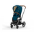 Cybex Priam 4 Stroller Frame Chrome With Brown Details - Discover the new generation of a stroller that meets the highest standards in design, safety and functionality.