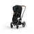 Cybex Priam 4 Stroller Frame Chrome With Brown Details - Discover the new generation of a stroller that meets the highest standards in design, safety and functionality.