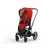 Cybex Priam 4 Stroller Frame Chrome With Brown Details - Discover the new generation of a stroller that meets the highest standards in design, safety and functionality.