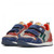 Falcotto Suede Hack 2 Vl Azure-Grey - An energetic mix of contrasting shades and matching materials defines this sports inspired sneaker. The technical fabric and suede upper has contrasting profiles and a large coloured print on the side. Two-tone rubber sole, for dynamic feet.