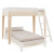 Oeuf Perch Bunk Bed Twin - The elegant Perch twin bunk bed is the perfect centerpiece for any child's room. Its compact footprint leaves plenty of room for play and additional furnishings.