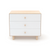 Oeuf Rhea Merlin 3 Drawer Dresser Birch/White - The 3 Drawer Dresser is a perfect fit with any of Oeuf's furniture collections. With its clean lines and quality construction, this dresser will be loved by parent and child alike.