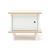 Oeuf ML Night Stand Birch - A charming match to any child's bed, the ML nightstand is both appealing and functional. The door creates an enclosed cubby, ideal for storing books or small toys. Coordinates perfectly with our Mini-Library or Vertical Mini-Library.