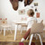 Oeuf Bear Play Chairs Birch - These adorable bunny-eared and bear-eared bent plywood chairs are sold in sets of two. Fitting perfectly with the Oeuf play table