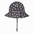 Bedhead Ponytail Bucket Sun Hat 24SS Lollipop - The Bedhead Ponytail Bucket hat is a UPF50+ kids sun hat featuring our unique 'anti-flop' technology ensuring brims won't flop in front of their eyes!