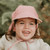 Bedhead Lounger Flap Sun Hat 24SS | Primrose / Rosa - Bedhead Heritage Lounger Baby Flap Hats are light on heads, making them the ideal first hat for babies as they forget they're wearing them!