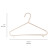 3 Sprouts Wheat Straw Hanger (Set of 15) - Hangers that made of ecofriendly wheat straw
