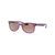 Ray Ban Junior New Wayfarer Transparent Fuxia  W/ Violet  50 - Ray-Ban New Wayfarer Kids are a must-have for children who want to look cool while still being protected from the sun's rays.