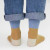 Stample 3Pack Kid's Socks Colorful 24SS Dark - Perfect for adding a stylish touch to your feet. This set includes three pairs of short socks with distinct contrast panels.