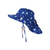FlapJackKids Sun Hat with Neck Cape | Octopus  - For outdoor adventures that require an extra level of protection, our patterned beaver sun hat with neck cape is the perfect solution.