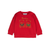 Moschino Baby Ls Sweatshirt With Two Bears Drawing Red 24FW - Keep your little one cozy and stylish with this adorable Moschino baby sweatshirt.