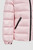 Moncler Bady Jacket Light Pink 24FW - A tribute to the mountains, the Bady short down jacket for girls is studied to deliver high-performance even on the coldest days of winter.