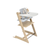 Stokke Tripp Trapp High Chair 2 and Cushion with Tray Oak - The Tripp Trapp² chair is designed to fit right into your table, bringing your baby into the heart of your family.