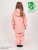 Therm SplashMagic Storm Jacket 24FW Apricot Blush - When the raincoat gets wet, a secret pattern is revealed! See the SplashMagic pattern appear in the rain then disappear again when dry. Fun for toddler and big kids alike!