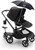 Bugaboo Parasol+ Black - Shade your baby from the sun while adding a splash of color to your strolls.