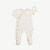 Red Caribou Baby Kimono Jumpsuit Interlock White 24FW - Our footed baby sleeper jumpsuits are crafted from our signature super-soft and durable Peruvian Organic Pima cotton fabric