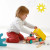 Janod Brico'kids - Pull Along DIY Truck - With this pull-along DIY lorry, children aged 2 years and up will develop both their fine and gross motor skills through play