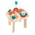 Janod Dino Activity Table - Janod - On this magnificent rust and blue-toned wooden activity table, everything comes together to transport children aged 12 months and up to an extraordinary universe