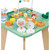 Janod Pretty Meadow Activity Table (wood) - Head off to the countryside and its fields of pretty wildflowers with this multi-activity table, featuring all baby’s favourite farm animals!
