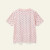 Wynken Polka Tee Pale Pink Polka 25SS - Emblazoned with the Wynken logo on the front, this tee combines style with signature branding, making it a standout piece for any wardrobe.